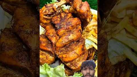 tandoori chicken#chicken #food #recipe #desi #cooking #cookingchannel #shorts #vlog #chickenrecipes