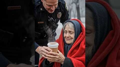 Everyone Ignored Him – A Cop Chose Kindness #shorts #viral #trending #youtubeshorts #for you