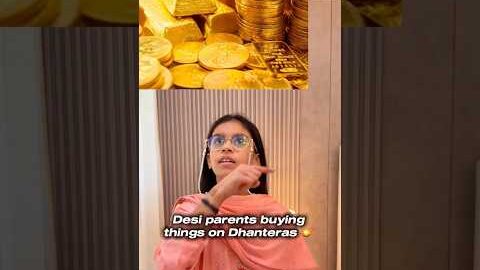 desi parents buying thing on dhanteras #funny