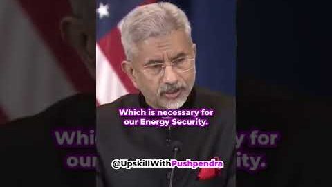 How Jaishankar ripped ‘campaign’ against India over Russian oil #india #shorts #viral #ytshorts