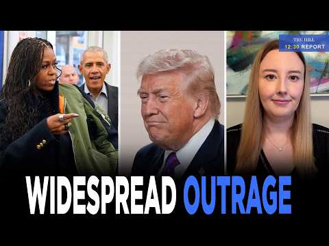 Trump Posts Video Portraying Obamas As Apes, Sparking Outrage | 12:30 REPORT