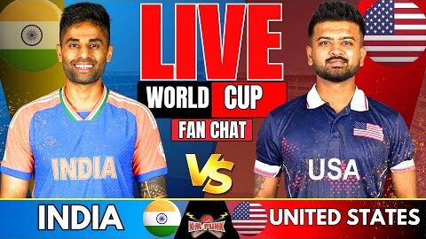 🔴 🇮🇳  IND vs USA, 3rd T20 | Live Cricket match Today | India vs USA T20 World Cup Live Score