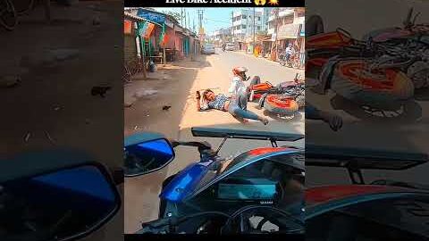 Live Bike Accident 💥 #shorts #rider #bikeride #crash #accident #viral #motovlog #bikelife