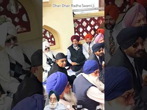 राधा स्वामी जीshortvideo​#derabeas​#short​#radhasoami​#radhaswamI​#darshan​#satsang#viral#love#trend