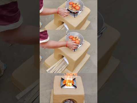 How to make Desi Chulha at Home । Mitti ka Chulha। Village Style Simple Chulha #viral #chulha