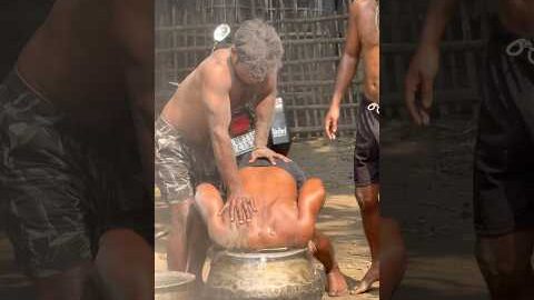 ￼Pani ke Andar🙏🥲 Mora good buying gay #Desi bodybuilding workout #gym #video