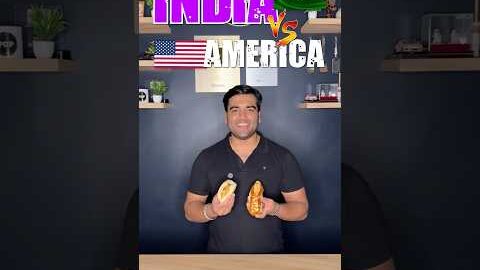 India Vs USA🌭#food #foodie #foodvlog #minivlog #india #usa #cricket #indianfood #snacks #shorts