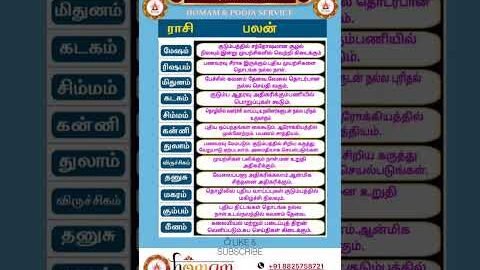 rasi palan today | 15:02:2026 | rasi palan tamil | ராசி பலன் இன்று |homam & pooja service | #shorts