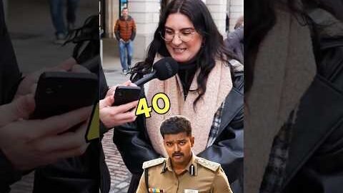 Foreigners Guessing Vijay Thalapathy’s Age 😜.   #viral  #thalapathy  #hottopic #south #india