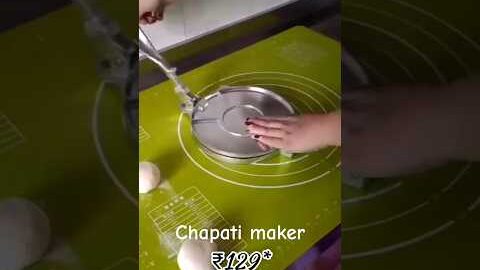 Amazon vairal chapati maker 🙀 #amazon #vegetablescutter#kitchentools #kitchengadgets#viral#trending