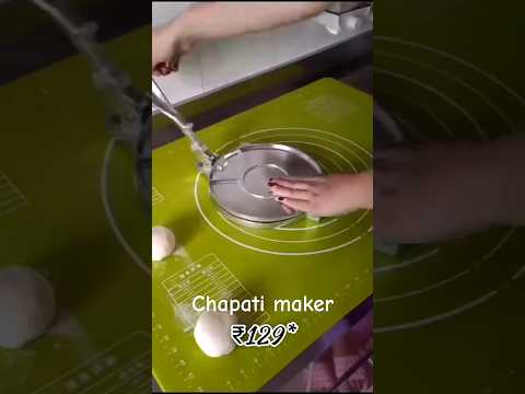 Amazon vairal chapati maker 🙀 #amazon #vegetablescutter#kitchentools #kitchengadgets#viral#trending