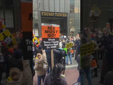 F! Donald Trump Tower ICE New York City Manhattan America USA NYC US