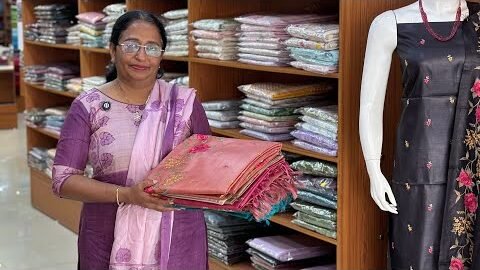 Pure Desi Tussar Churidar Materials Collections- WhatsApp to order 9074244276
