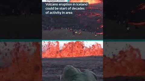 An erupting volcano in Iceland could be the start of decades of activity in the area