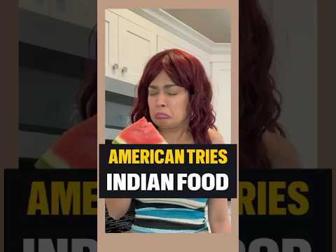 American ๐บ๐ธ Tries Indian ๐ฎ๐ณ Watermelon