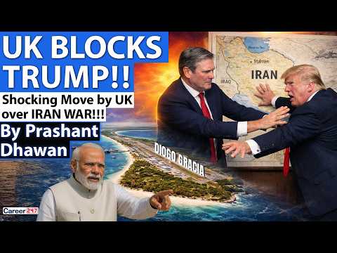 UK BLOCKS TRUMP FROM ATTACKING IRAN | Why this will Impact India and Diego Garcia?
