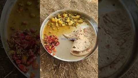 देसी खाना #desi #khana #food #rajasthan #shorts #rajasthani #villagelife #pushpa