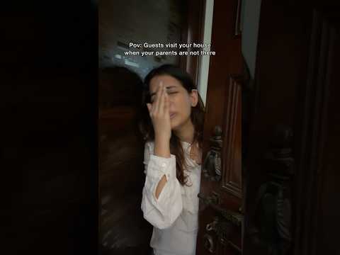 Pls pehle bataake aaya kro 🫣#relatable #funny #memes #guest #relatives #desi #parents #comedy