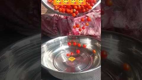Tamatar ki chutney sil batta pe#desi#recipes#food#viralvideos😛😛🍒🍒