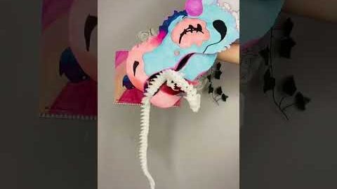 VIC:@Forkscales #dragon #funny #worldofwarcraft #paperdragon #paperpuppet #wof #art #humor