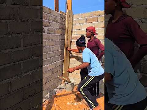 Pillar Strengthened Using Desi Jugaad