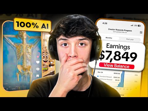 How To Make VIRAL AI Videos For TikTok’s Creator Rewards Program