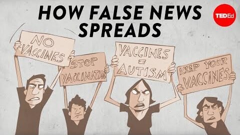 How false news can spread – Noah Tavlin
