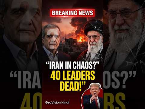 Iran Crisis Update: 40 Senior Officials Dead? President Missing | Breaking News #shorts #viral #news