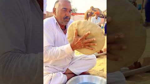 राजस्थान की देशी रामरोटी#rajasthani #village #cooking #food #desi #facts #viral #shorts