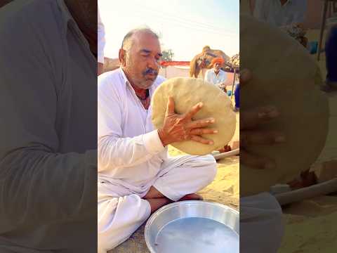 राजस्थान की देशी रामरोटी#rajasthani #village #cooking #food #desi #facts #viral #shorts