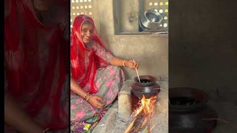 घर का खाना 😍 #homemade #khana #desi #food #recipe #youtubeshorts #shorts #video #gaon #rajasthan