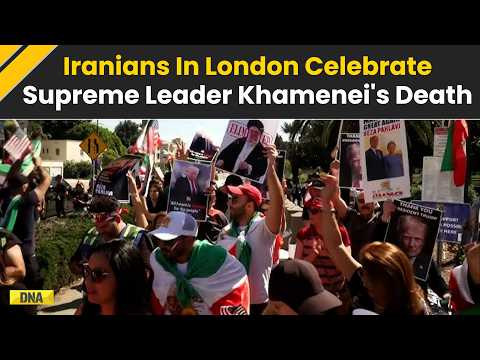 Iran Israel War: Iranians in London Celebrate Khamenei’s Death Amid Global Reaction | US Iran War