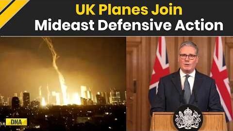 US Israel War: UK PM Starmer Says British Planes Involved In ‘Defensive’ Mideast Actions