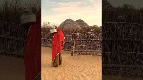 गांव की सुकून की झोपड़ीया#village #old #house #desi #culture #lifestyle #viral #shorts