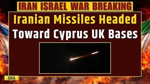 Iran Israel War: Iran Fires Missiles Toward UK Bases In Cyprus | Iran Strikes UK Bases In Cyprus