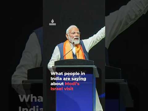 What people in India are saying about Modi’s Israel visit | AJ #shorts