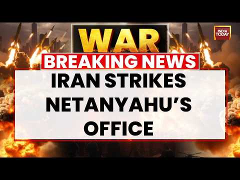 LIVE: Israel-US-Iran War | Iran Strikes Netanyahu’s Office | Iran vs Israel News | Iran News LIVE