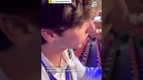 Viral Young Democrat Confronts Charlie Kirk at DNC