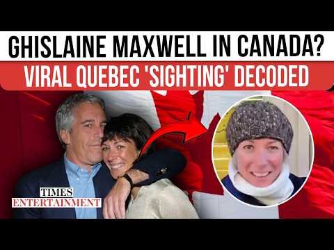 Ghislaine Maxwell SPOTTED in Quebec? Viral Video EXPLODES Amid Prince Andrew’s Epstein Crisis