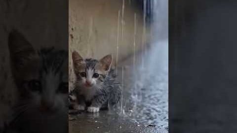 This Emotional 😭 Cat rescue video Don’t Need Title #usa #kindness #catkid