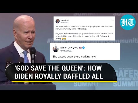 Viral: Biden’s Royal Goof-Up Makes Internet Cringe; ‘National Embarrassment’ I Watch