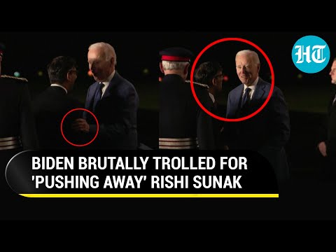 Biden pushed away ‘brown guy’ Rishi Sunak? Here’s the truth behind viral video | Details