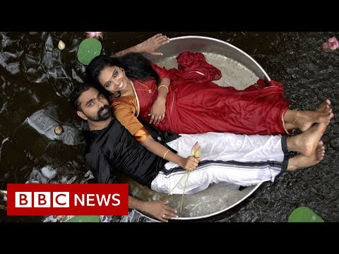 The rise of India’s viral wedding photoshoots – BBC News