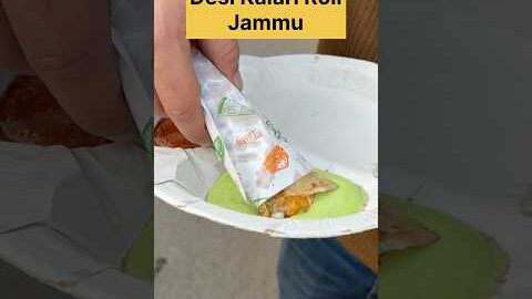 Desi Kalari Roll in Jammu❤️| Indian Street Food #shorts #foodvideo #streetfood #jammu