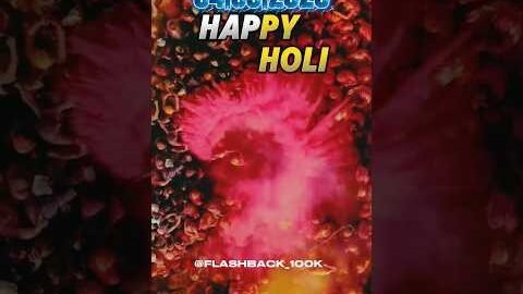 {✓HAPPY HOLI 🎉✓} #history #holi #india #viral