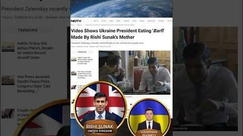 Indian Barfi Goes viral in UK after Rishi Sunak feeds Zelensky the Indian sweet