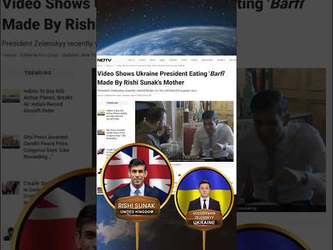 Indian Barfi Goes viral in UK after Rishi Sunak feeds Zelensky the Indian sweet