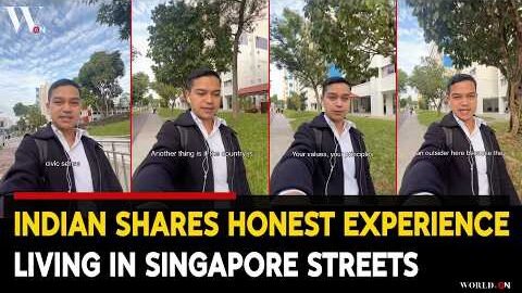 Viral Video: Indian Shares Honest Experience Living In Singapore