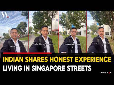 Viral Video: Indian Shares Honest Experience Living In Singapore