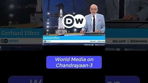 World Media on Chandrayaan-3 #news #viral #isro